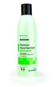 Hand Sanitizer McKesson Premium 8 oz. Ethyl Alcohol Gel Bottle
