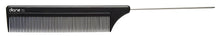 Load image into Gallery viewer, 8IN PIN TAIL COMB BONE/BLACK